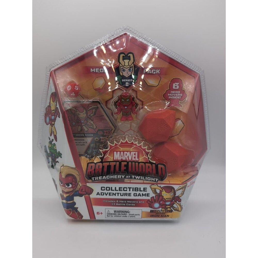 Marvel Battleworld: Series 2 Iron Man Mega Pack 2021 Sealed Toy Game Funko
